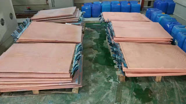 钛阳极应用于电积镍、铜行业